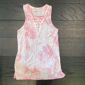 Pink American Eagle Tank Top